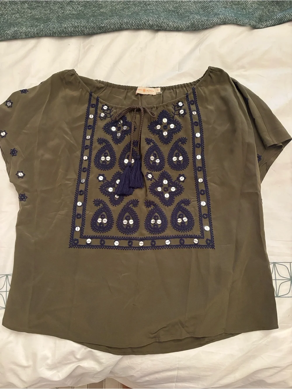Tory Burch casual olive
